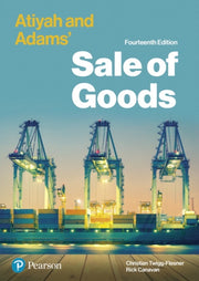 Atiyah & Adams Sale Of Goods By Canavan, Rick