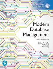 Modern Database Management Global Editio By Hoffer, Jeff