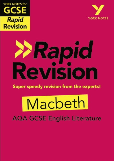 York Notes For Aqa Gcse 91 Rapid Revisio