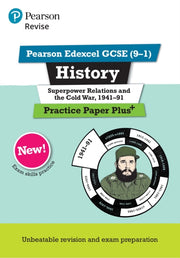 Pearson Revise Edexcel Gcse History Superpower Relations And The Cold War 1941-91: Practice Paper Plus AOnline Revision And Quizzes - For 2025 And 2026 Exams By Rob Bircher