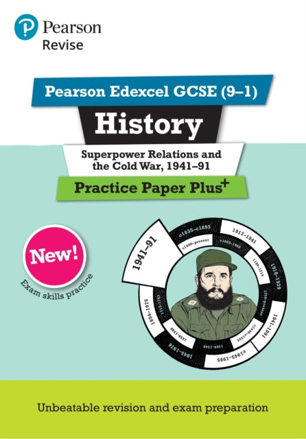 Pearson Revise Edexcel Gcse History Superpower Relations And The Cold War 1941-91: Practice Paper Plus AOnline Revision And Quizzes - For 2025 And 2026 Exams By Rob Bircher