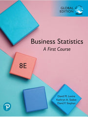 Business Statistics A First Course Globa