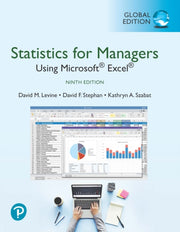 Statistics For Managers Using Microsoft By Levine, David M