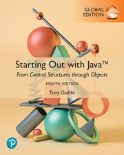 Starting Out With Java From Control St By Tony Gaddis