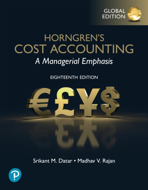Horngrens Cost Accounting Global Edit