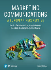 Marketing Communications A European Pers By De Pelsmacker, Patri