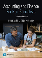 Accounting And Finance For Non-speciali By Peter Atrill