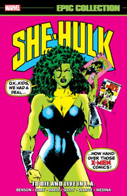 She Hulk Epic Collect To Die/live In La