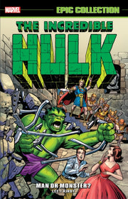 Incredible Hulk Epic Col Man Or Monster