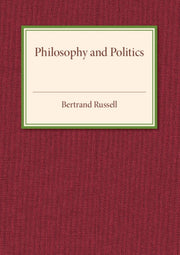 Philosophy And Politics