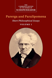 Schopenhauer Parerga & Paralipomena