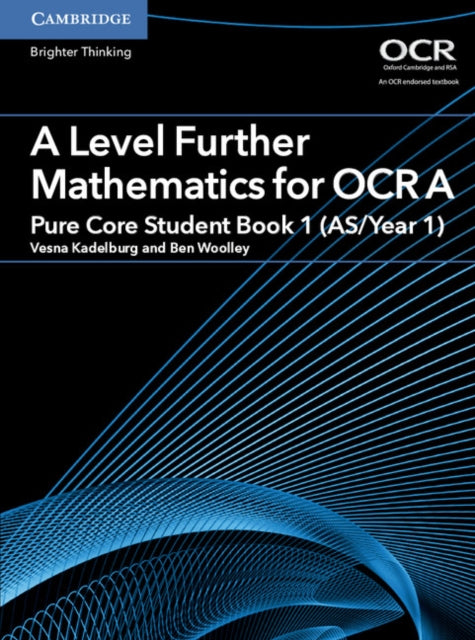 Level Further Mathematics For Ocr A Pure