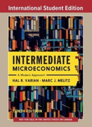 Intermediate Microeconomics A Modern Ap