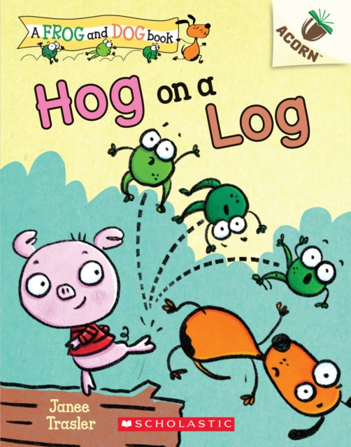 Hog On A Log By Trasler, Janee