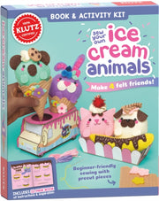 Sew Your Own Ice Cream Animals
