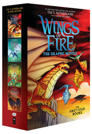 Wings Of Fire Graphix Box Set Book 1-4 By Sutherland, Tui T
