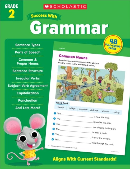 Scholastic Success With Grammar Grade 2 By Scholastic Teaching
