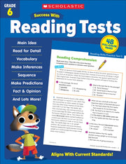 Scholastic Success W Read Tests Grd 6 By Scholastic Teaching