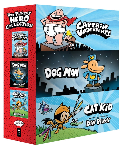 Dav Pilkeys Hero Collection By Pilkey, Dav
