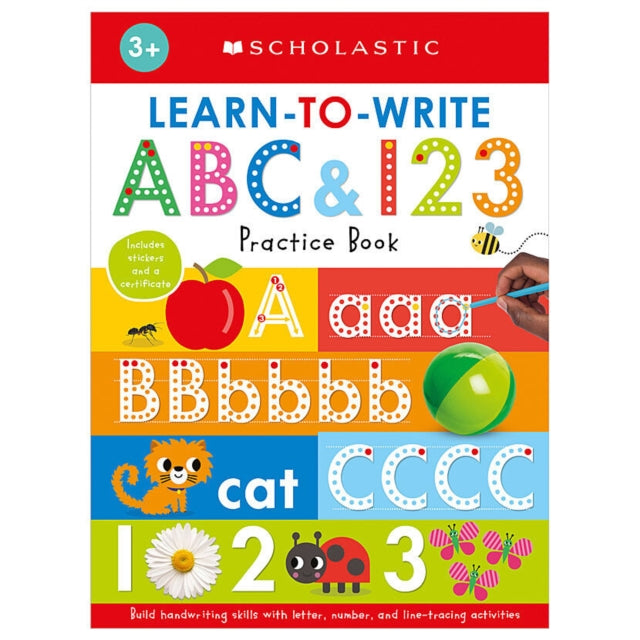 Learn To Write Abc & 123 By Scholastic