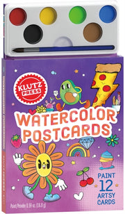 Watercolor Postcards Kit