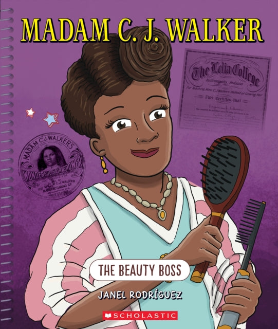 Madam C J Walker Bright Minds By Rodriguez, Janel