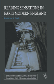 Reading Sensations In Early Modern Engla