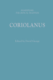 Shak Coriolanus Shak