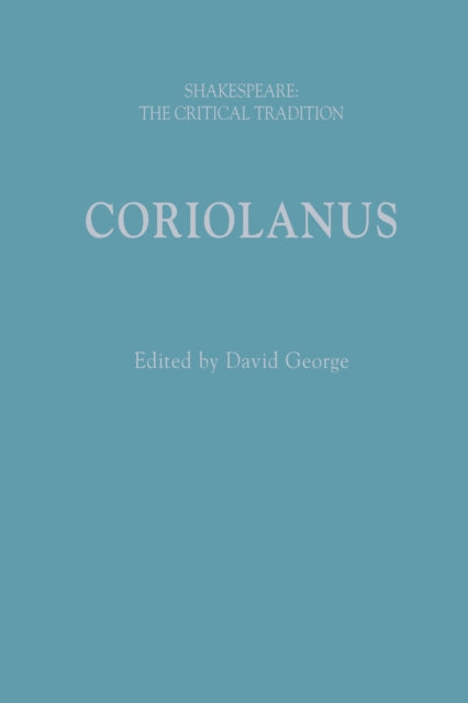 Shak Coriolanus Shak