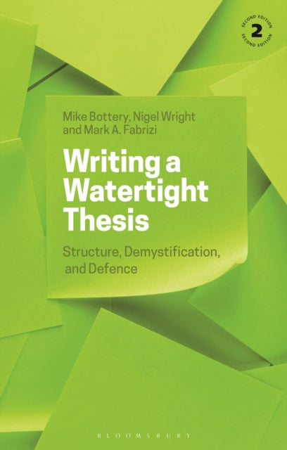 Writing A Watertight Thesis