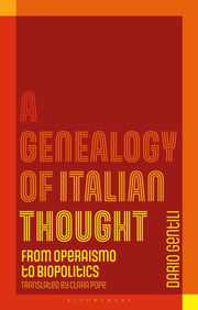 A Genealogy Of Italian Thought