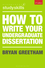 How To Write Your Undergraduate Disserta