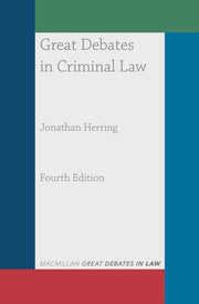 Great Debates In Criminal Law