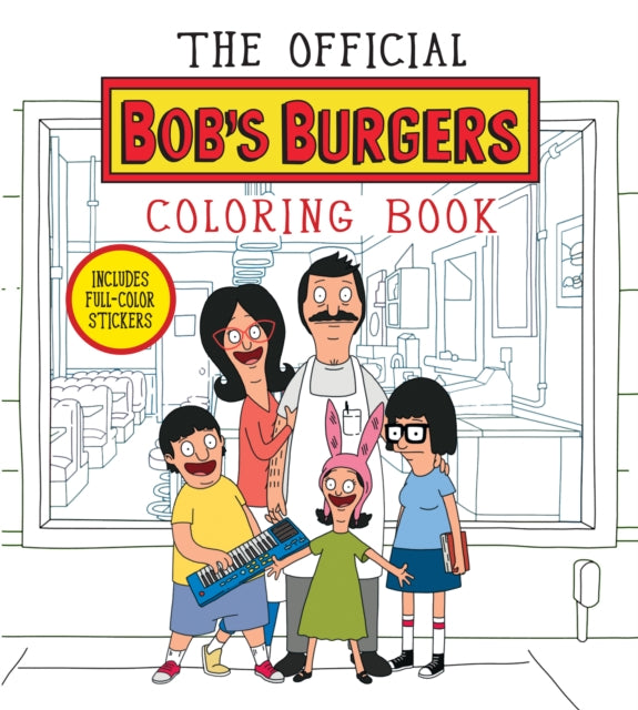 Official Bob's Burgers Colouring Book