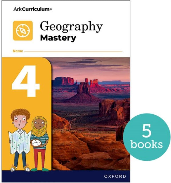 Ark Geography Y4 Workbook 4 Pack Of 5