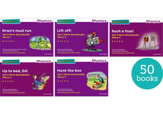 Read Write Inc. Phonics Purple Set 2 M By Abbie Rushton