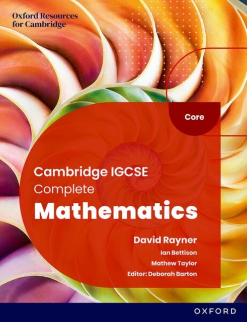 Complete Mathematics For Cambridge Igcse