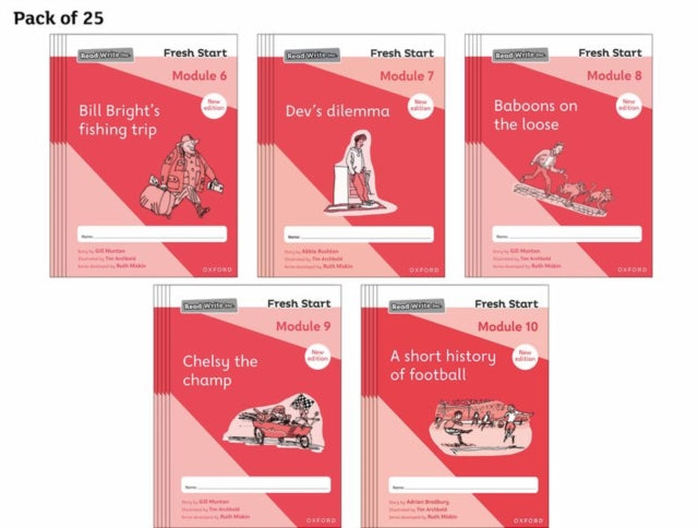 Read Write Inc Fresh Startmodules 610 Pa By Abbie Rushton