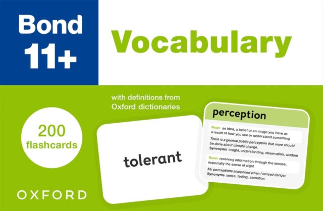 Bond 11 Bond 11 Vocabulary Flashcard