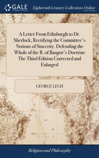 Letter From Edinburgh To Dr. Sherlock,