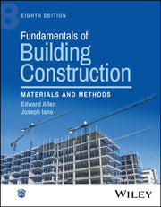 Fundamentals Of Building Construction By Edward Allen