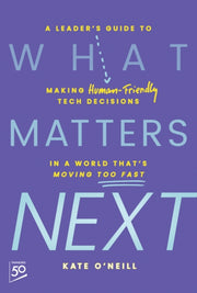 What Matters Next