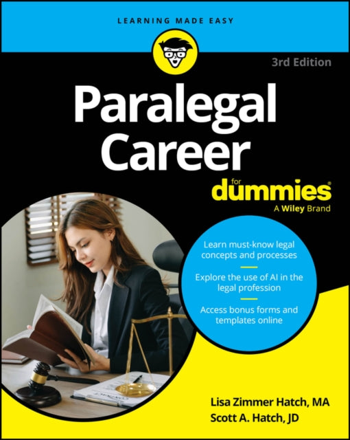 Paralegal Career For Dummies 3rd Edition