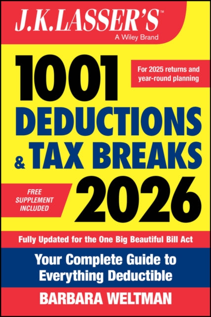 Jk Lassers 1001 Deductions & Tax Breaks