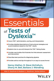 Essentials Of The Tests Of Dyslexia