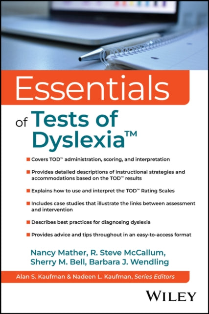 Essentials Of The Tests Of Dyslexia