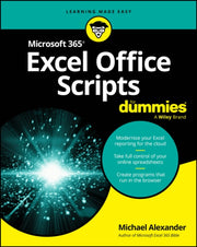 Microsoft 365 Xl Office Scripts/dummies By Alexander, Michael