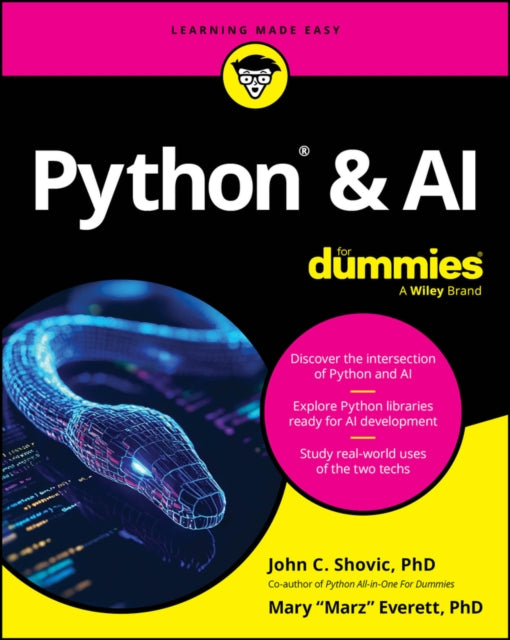 Python & Ai For Dummies By Shovic, John C
