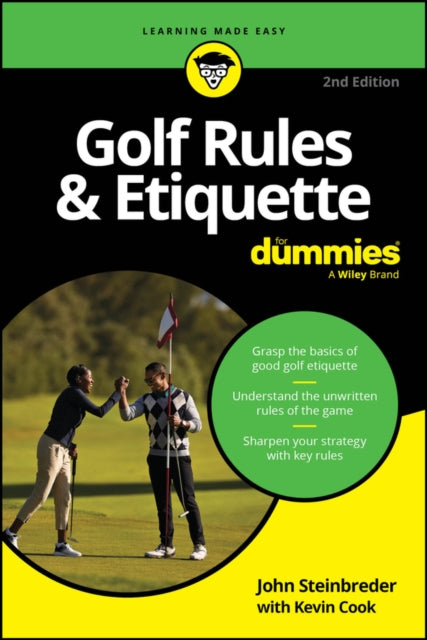 Golf Rules Etiquette For Dummies 2nd Edi By Steinbreder, John