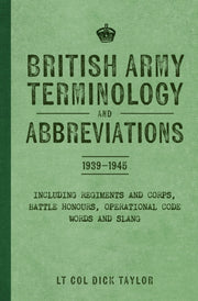 British Army Terminology & Abbreviations
